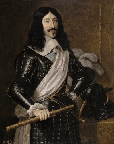 Retrato de Luis XIII de Francia 1601-1643, 1655 de Philippe de Champaigne