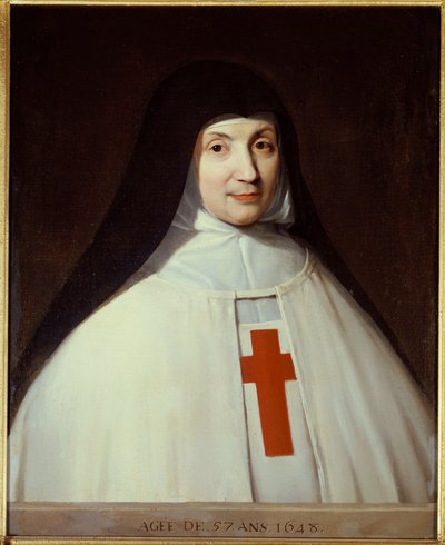 Retrato de la Madre Angélica Arnauld de Philippe de Champaigne