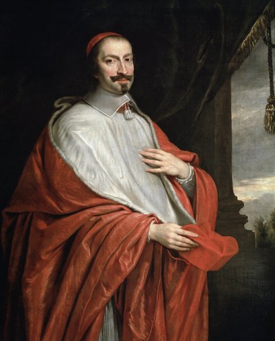 Retrato del Cardenal Jules Mazarin de Philippe de Champaigne