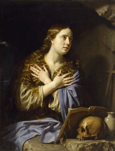 La Magdalena arrepentida de Philippe de Champaigne