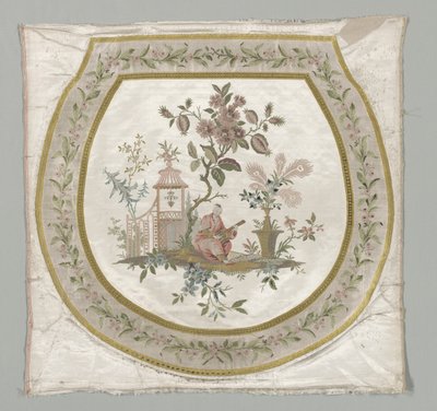 Tapicería para asiento de silla, c. 1743-1774 de Philippe de Lasalle