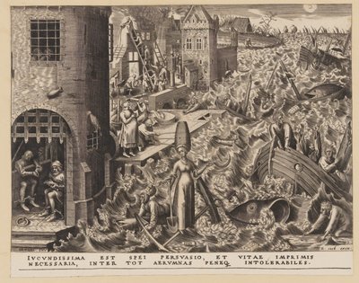 Esperanza, de Las siete virtudes de Philips Galle