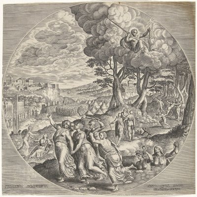 Edad de Hierro
Ferreum saeculum (título en el objeto)
Las cuatro edades (título de la serie) de Philips Galle