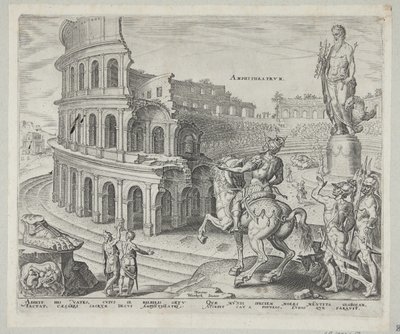 El Coliseo en Roma de Philips Galle