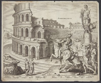 El Coliseo en Roma de Philips Galle