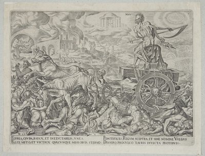 El triunfo de la muerte de Philips Galle