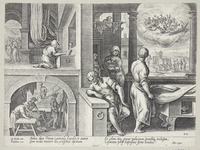 La visión de San Pedro de Philips Galle