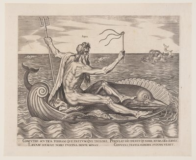 El agua, de Los cuatro elementos de Philips Galle