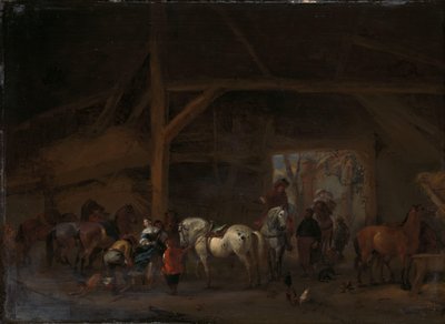 Un estable de Philips Wouwerman