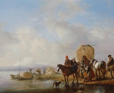 El carro de heno de Philips Wouwerman