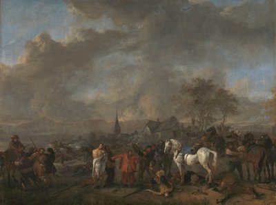 La victoria de los campesinos de Philips Wouwerman