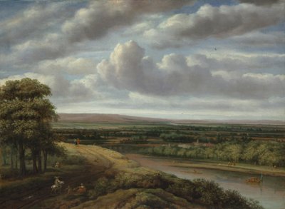 Un Extenso Paisaje Boscoso, 1670s de Phillips de Koninck