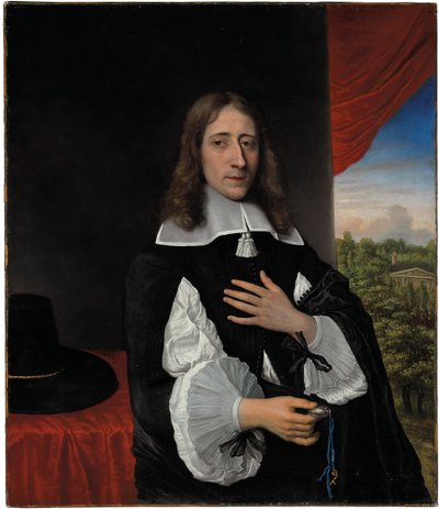 Retrato del Profesor Franciscus Van Schooten de Phillips de Koninck