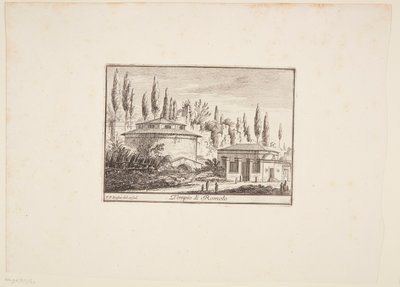 Danés:  Romulustemplet de Philothée Francois Duflos