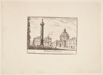 Danés: Columna Trajana. 1. Iglesia de S. Maria de Fornari de Philothée Francois Duflos