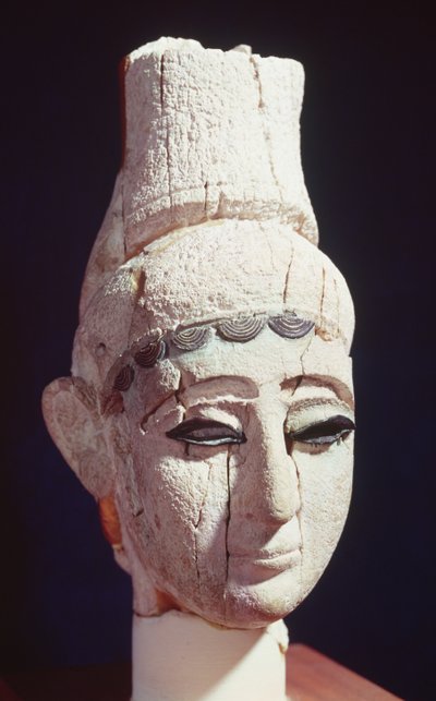 Cabeza de un príncipe o princesa de Ugarit de Phoenician