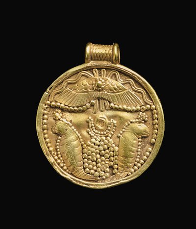 Colgante cartaginés, c.7th - 6th siglo a.C. de Phoenician Phoenician