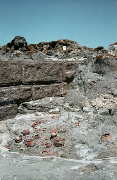 Civilización de los fenicios: sitio del tofet de la ciudad púnica de Sulcis en la actual isla de Sant
