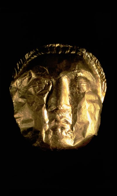 Máscara funeraria, siglo V-IV a.C. de Phoenician Phoenician