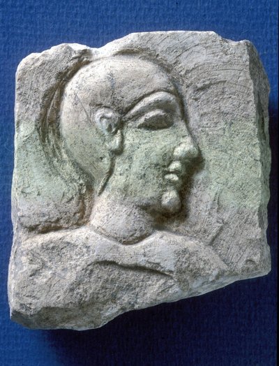 Relieve de un noble, Tel Dor de Phoenician Phoenician