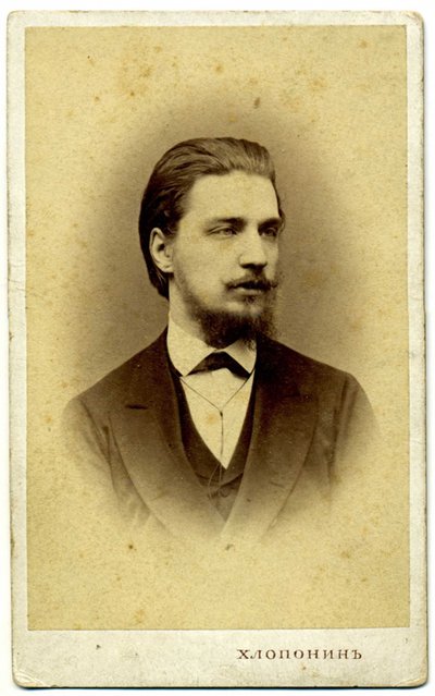 Alexander Sergeyevich Buturlin 1845-1916, 1872 de Photo studio Alexander Khloponin