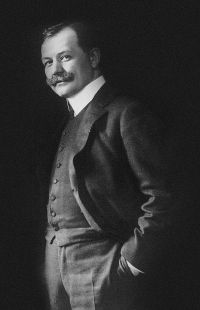Retrato del compositor Franz Lehár 1870-1948 de Photo studio E. Bieber.