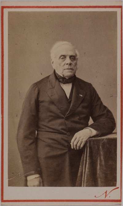 Retrato del compositor Daniel-François-Esprit Auber 1782-1871, c. 1870 de Photo studio Nadar.