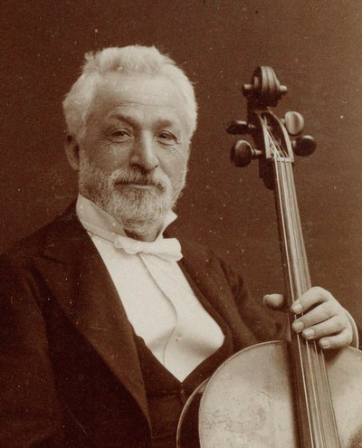 Retrato del compositor y violonchelista Gaetano Braga 1829-1907, c. 1875 de Photo studio Nadar.