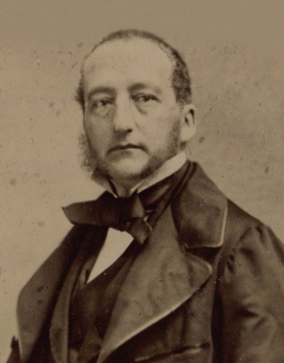 Retrato del pianista y compositor Sigismund Thalberg 1812-1871, ca 1860 de Photo studio Nadar.