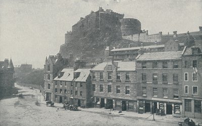 Castillo de Edimburgo, 1910 de Photochrom Co Ltd of London