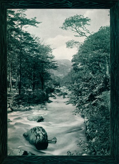 Río Lyn, Lynmouth, c. 1908 de Photochrom Co Ltd of London