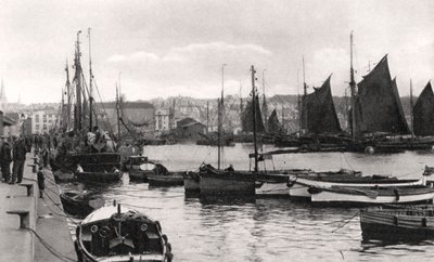 El Barbican, Plymouth, Devon de Photochrom Co Ltd of London