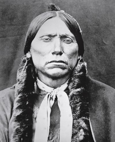 Quanah Parker (c.1845-1911) de Photographer American