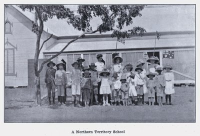 Una escuela del Territorio del Norte de Photographer Australian
