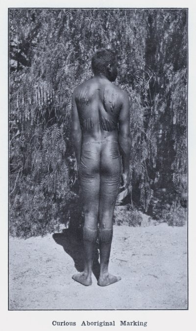 Curiosa marca aborigen de Photographer Australian