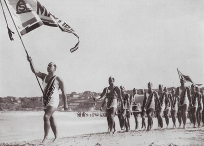 Desfile de Salvavidas, una escena familiar en cualquier playa australiana de Photographer Australian
