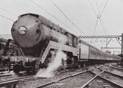 Una de las últimas locomotoras arrastrando el famoso Sydney-Newcastle "Flyer" de Photographer Australian