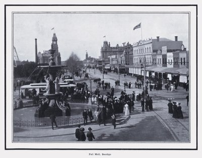 Pall Mall, Bendigo (foto en b/n) de Photographer Australian