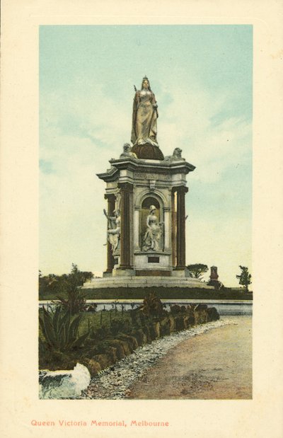 Memorial de la Reina Victoria, Melbourne, Victoria, Australia de Photographer Australian