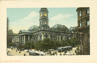 Ayuntamiento de Melbourne, Victoria, Australia de Photographer Australian