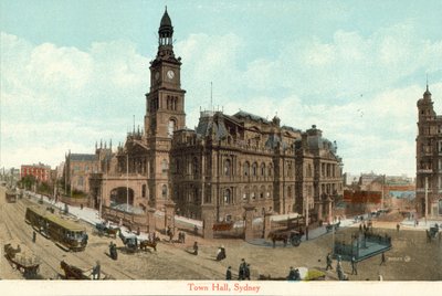 Ayuntamiento, Sydney (foto en color) de Photographer Australian