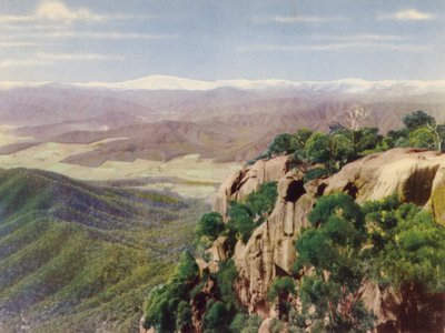 Alpes victorianos (foto en color) de Photographer Australian