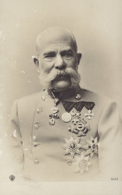 Francisco José I (foto b/n) de Photographer Austrian