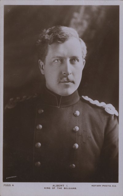 Alberto I, Rey de Bélgica de Photographer Belgian