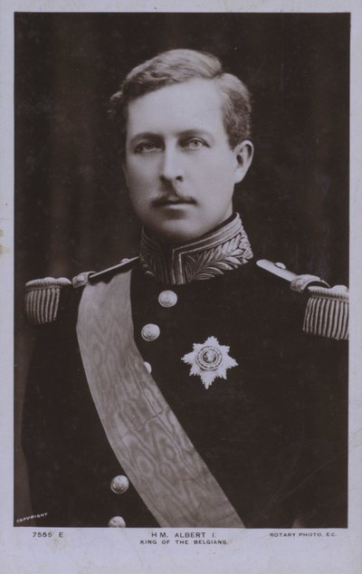 Alberto I, Rey de Bélgica de Photographer Belgian