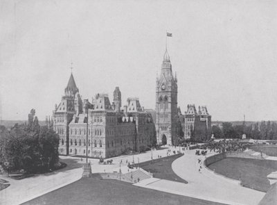El Bloque Central, Edificios del Parlamento, Ottawa de Photographer Canadian