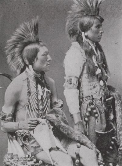 Dos valientes Blackfoot de Photographer Canadian