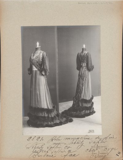 Página de álbum: Casa de Worth, Vestido de Photographer French
