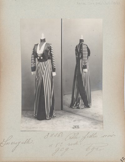 Página de álbum: Casa de Worth, vestido de Photographer French