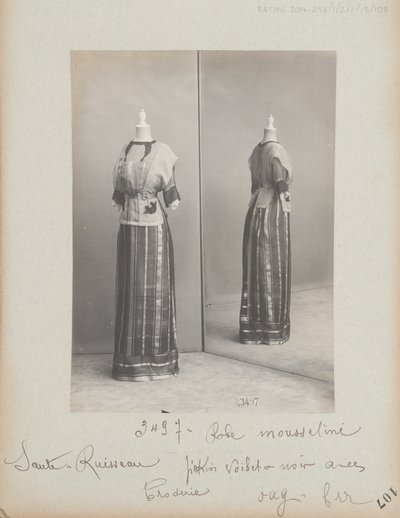 Página del Álbum: Casa de Worth, Vestido de Photographer French